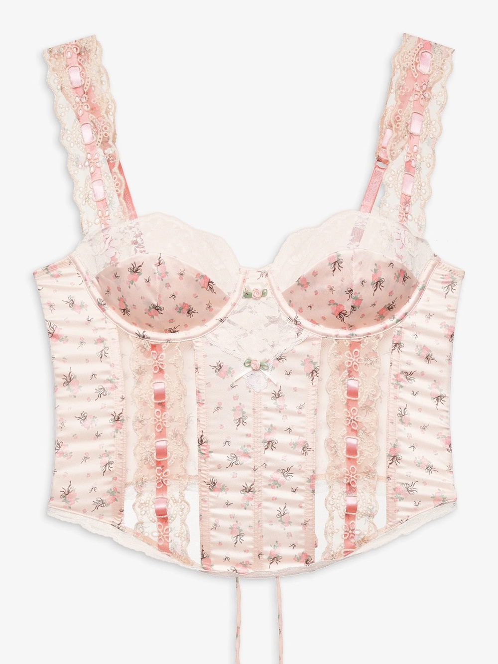 For Love & Lemons Peaches and Cream Bustier - Picture 4 of 7